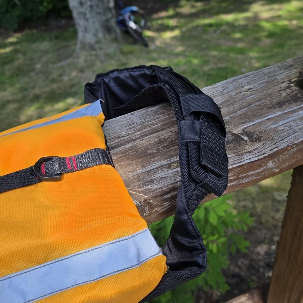 Cabela's Dog Life Vest Floatation Device L/XL Boating Swimming Pet Safety NWOT‎